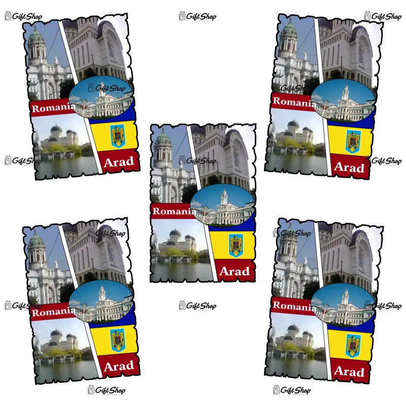 Arad romania, magnet frigider mgs033